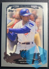 2013 Topps THE ELITE ERNIE BANKS #TE-10 Chicago Cubs